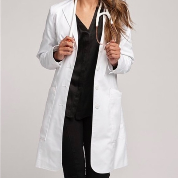 Figs Jackets & Blazers - Figs Aurora White Lab Coat // NWT, XS, Never worn